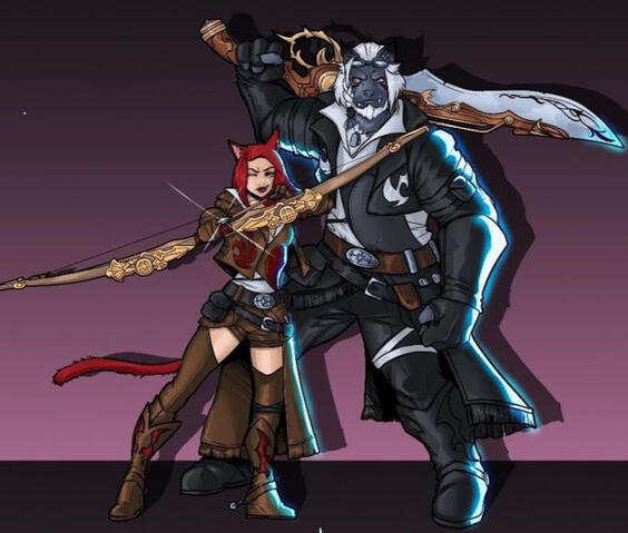 Half & Haf by LoneLionArt